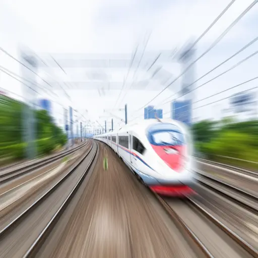 高铁能在两小时内行驶完两座城市之间的距离。