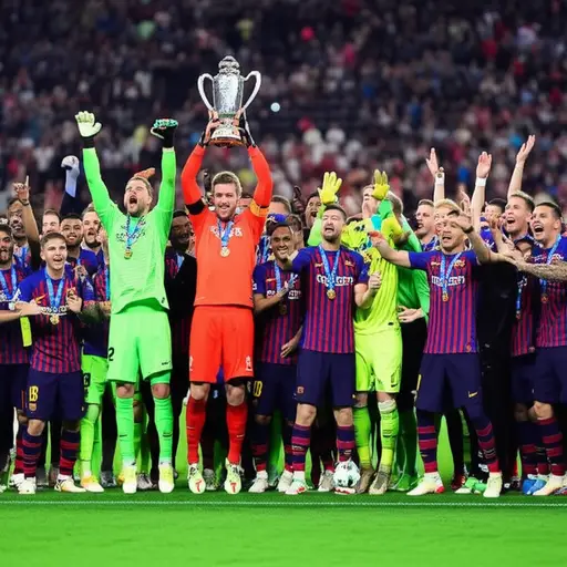 谁是这场足球比赛的冠军？