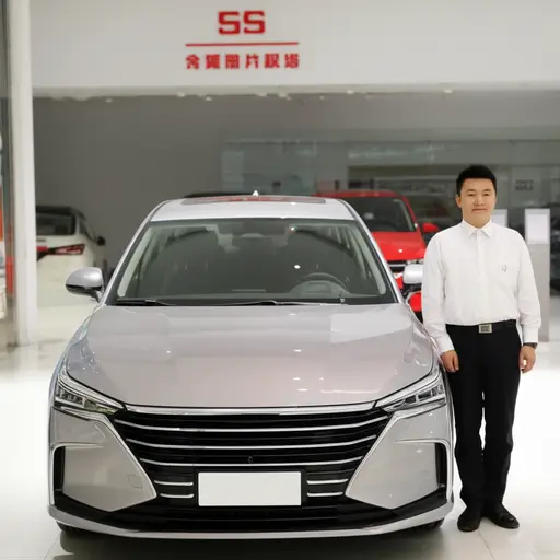 他上周买了一辆新车。