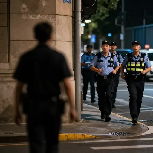 嫌疑人在警方逮捕他之前消失得无影无踪。