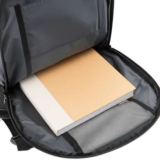 你的书包里面有一本书。