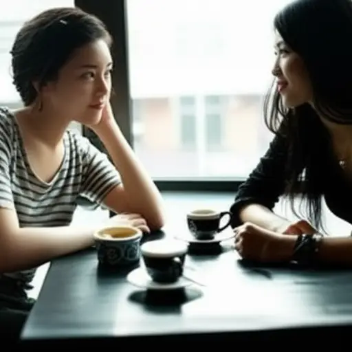 你应该找个时间和我见面喝杯咖啡，跟我讲讲你的近况。