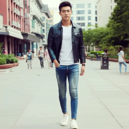 我最喜欢的衣服类型是休闲但同时又时尚。