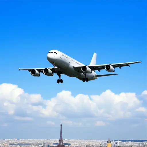 飞往伦敦的航班经停巴黎。