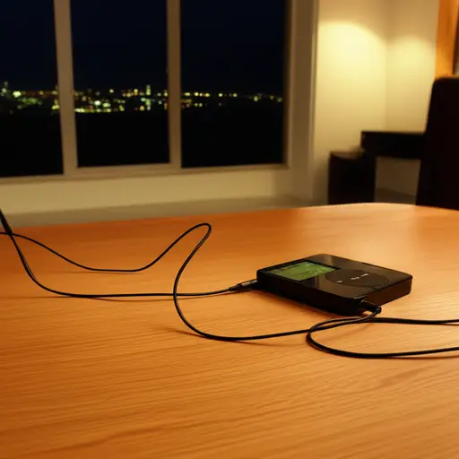 亲爱的莎拉，我昨晚把我的 MP3 播放器落在你家了。