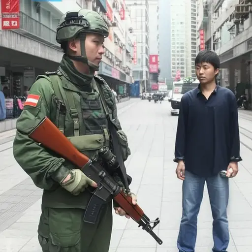 如果他没武装，不要开枪。