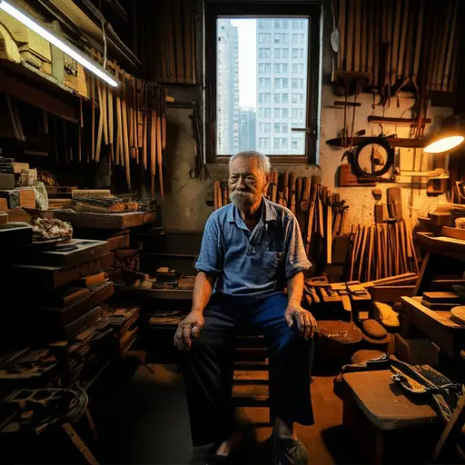 随着技术进步，许多传统技艺正在逐渐消失。