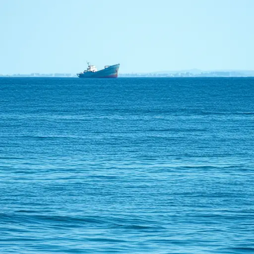 事故发生在离海岸三英里的地方。