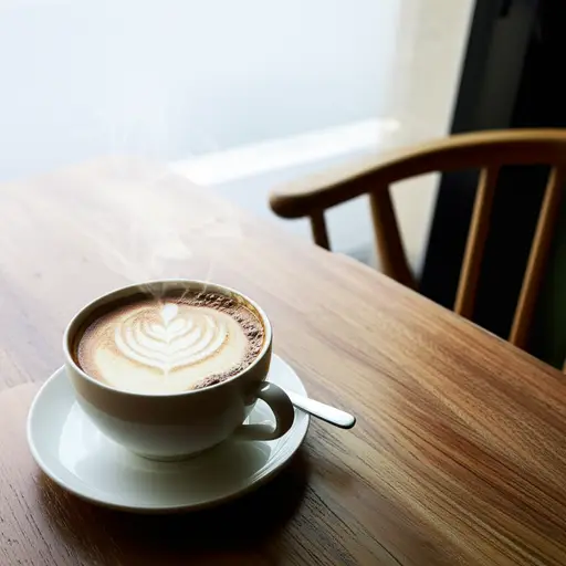 请自便喝点咖啡。