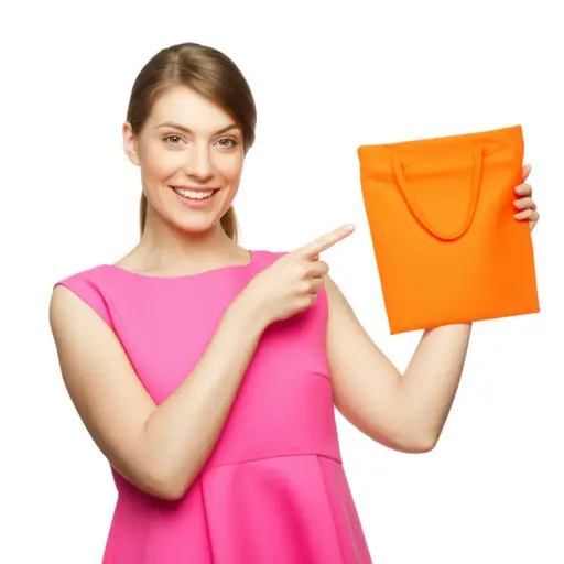 比起粉色，她更喜欢橙色。