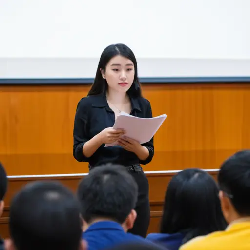 她太害羞了，不敢在人群面前发表演讲。