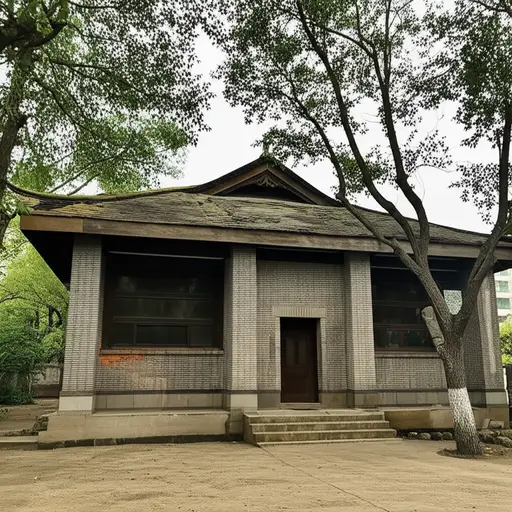 这座房子是七十年前建的。