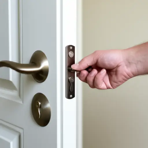 我来给你开门。