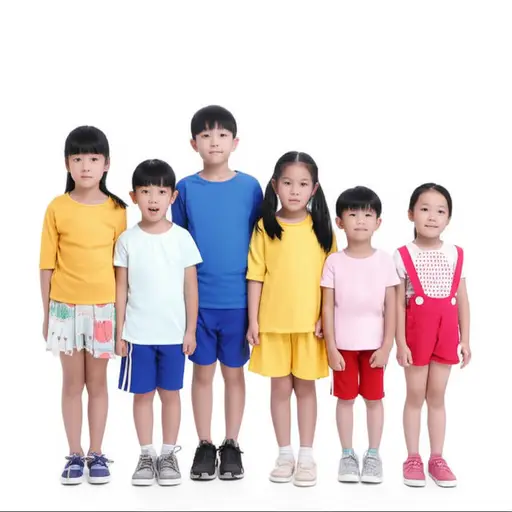 孩子们长得真快。