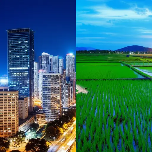 城市里的蚊子比乡下少得多。