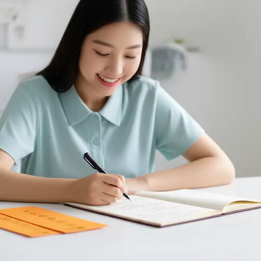 她已经计划如何花她的奖金了。