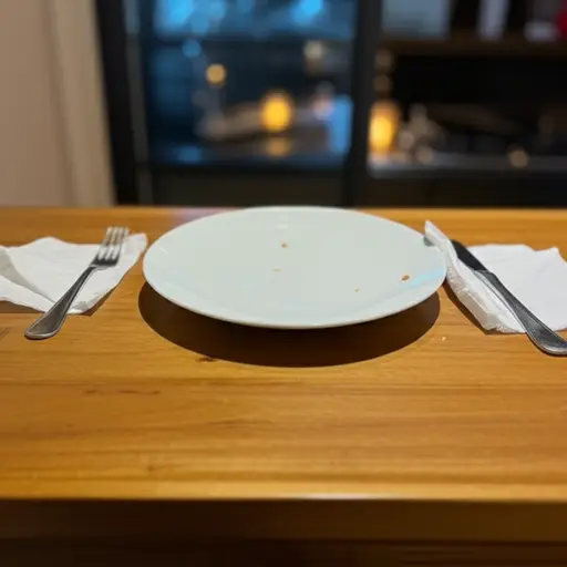 蛋糕昨晚被吃光了。