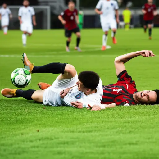 进行接触性运动时，总有受伤的风险。