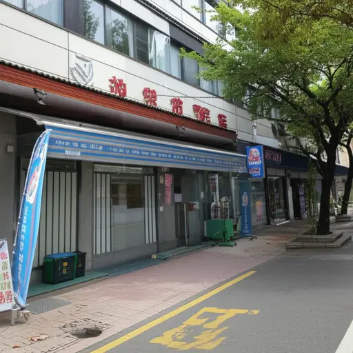 这条街上有一家小店。