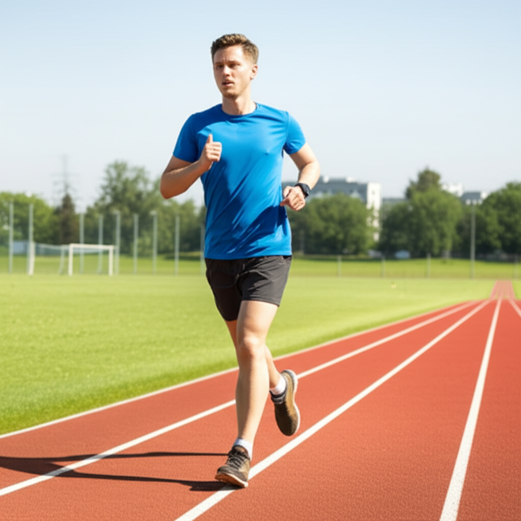 马拉松跑者常常练习配速，以保持稳定的速度。