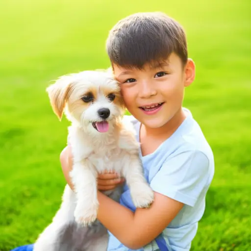 他非常喜欢动物。