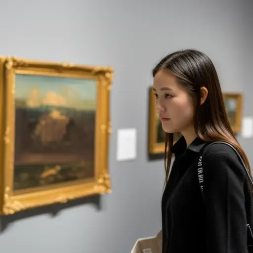 她一直对艺术有兴趣。