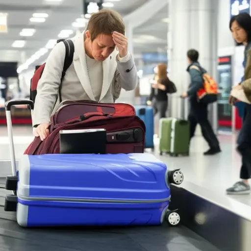 当我在机场时，我丢失了我的秘密日记。