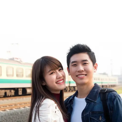 即使我们错过了火车，我仍然很开心。