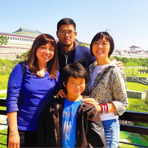 我们喜欢在假期去观光。