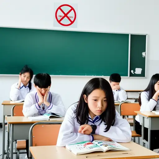 学生们过去在学校不能嚼泡泡糖。