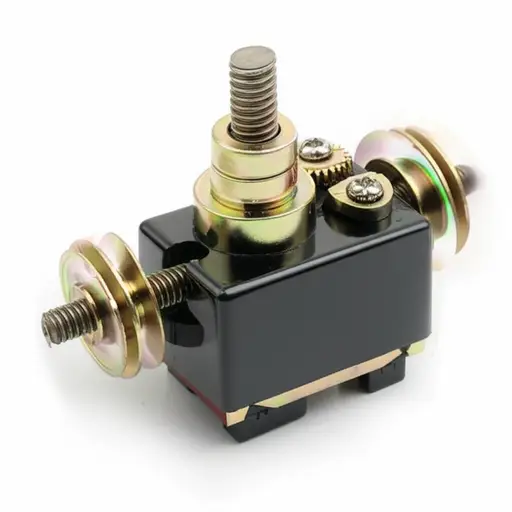 这个开关让轮子转动。