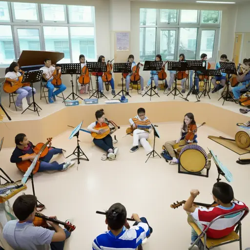 我们学校有一个音乐俱乐部。