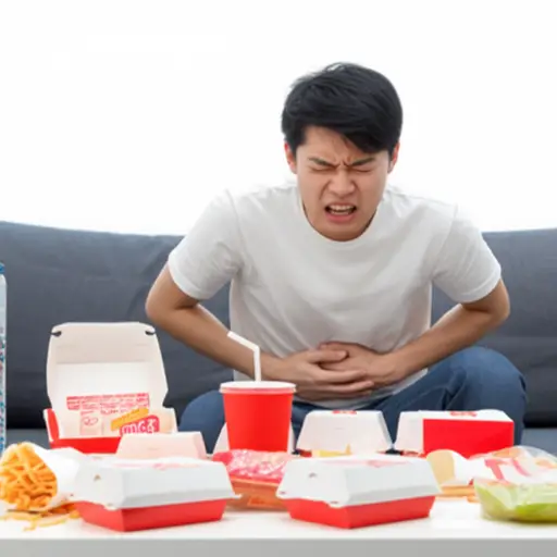 吃太多垃圾食品是不健康的。