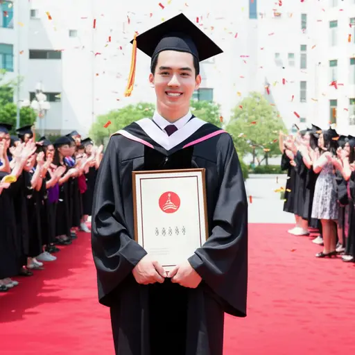 毕业典礼上的那一刻是我永远难忘的瞬间。