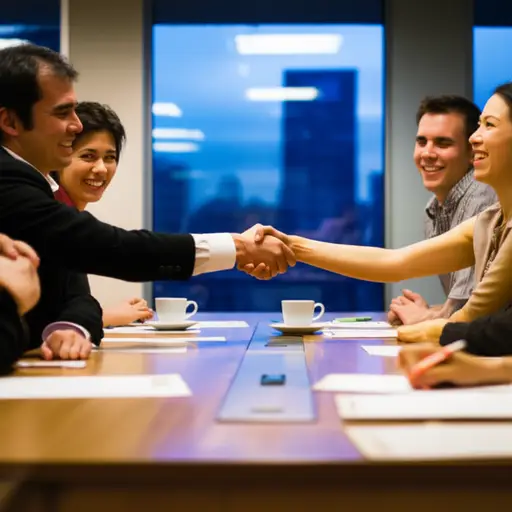 经过数小时讨论，我们最终达成了协议。