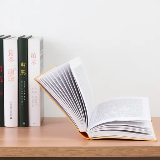 书从书架上掉下来。