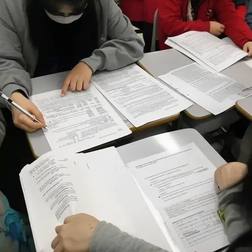 每个学生都有一个个人学习计划。