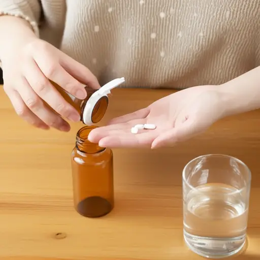 我妈妈每天吃三到四片药。