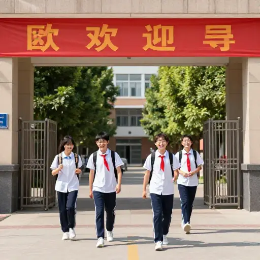 欢迎来到学校！