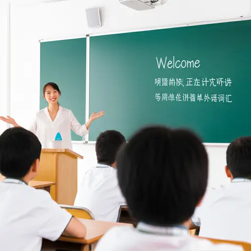 在学校里，我们被鼓励学习外语。