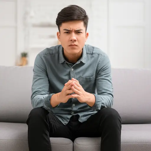 我发现很难放松。