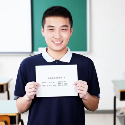 你的考试成绩一点也不差。