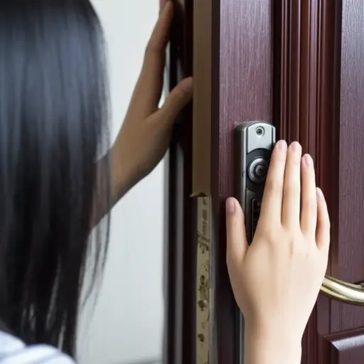 我真的不喜欢陌生人来敲我的门。