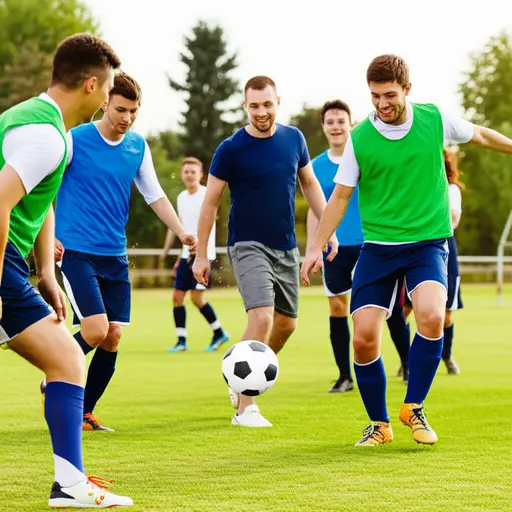 我所有的朋友都喜欢足球。