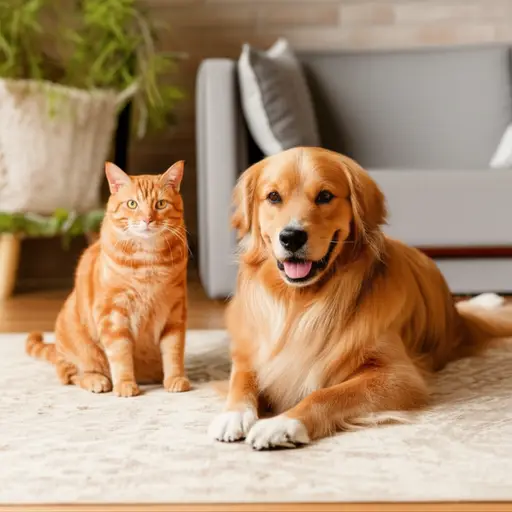 我有一只猫，也有一只狗。