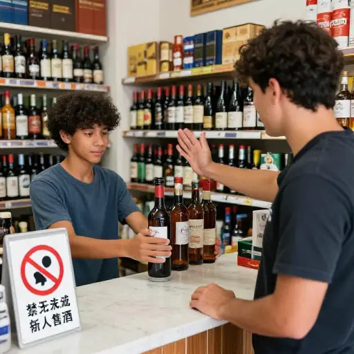 在许多国家，向未成年人出售酒精饮料在法律上是不允许的。