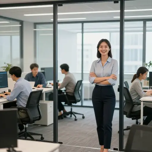 经理信任她的团队，让他们自行其是。