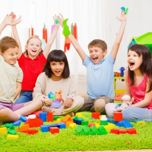 这些玩具是给孩子们的。