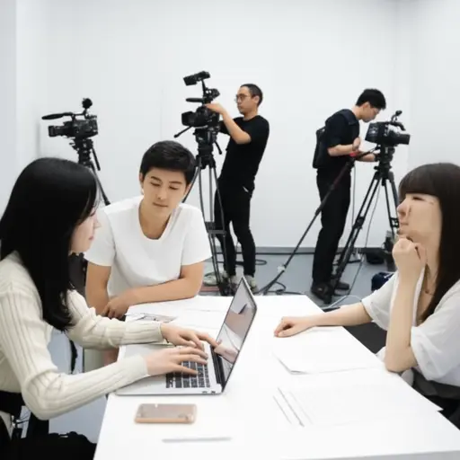 在真人秀中，参与者申请了一个临时的营销职位。