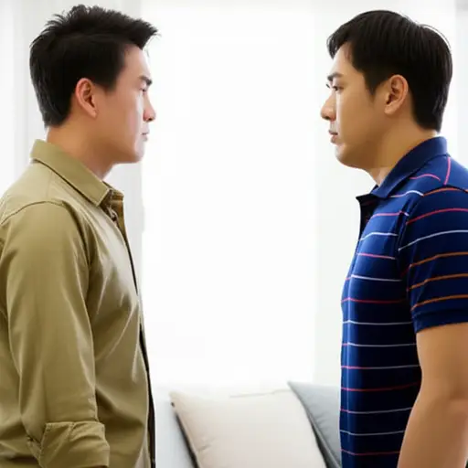 我父亲和我在很多事情上意见不一致。